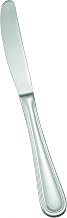 Winco 10 1/2" Shangarila Stainless Steel Table Knife (Set of 12)