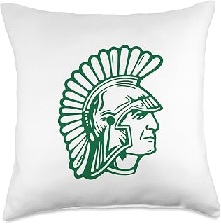 Valley Stream North Spartans Throw Pillow