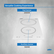 Summit Appliance White / 12 Inch / 1 Countertop Burners