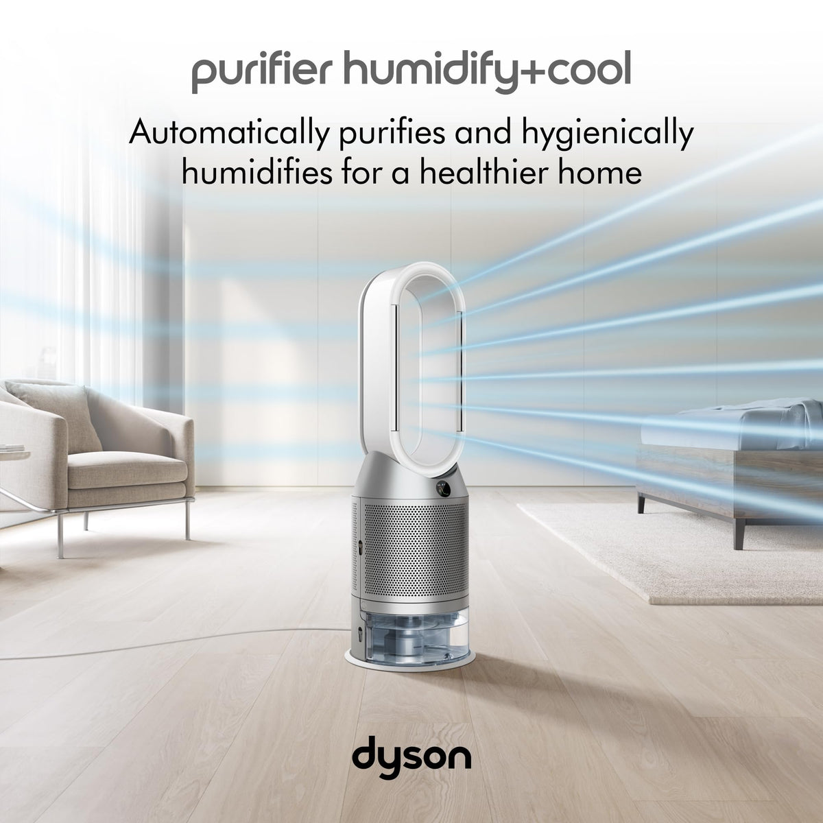 Purifier Humidify+Cool PH by Dyson – Large, White, Model 369169-01