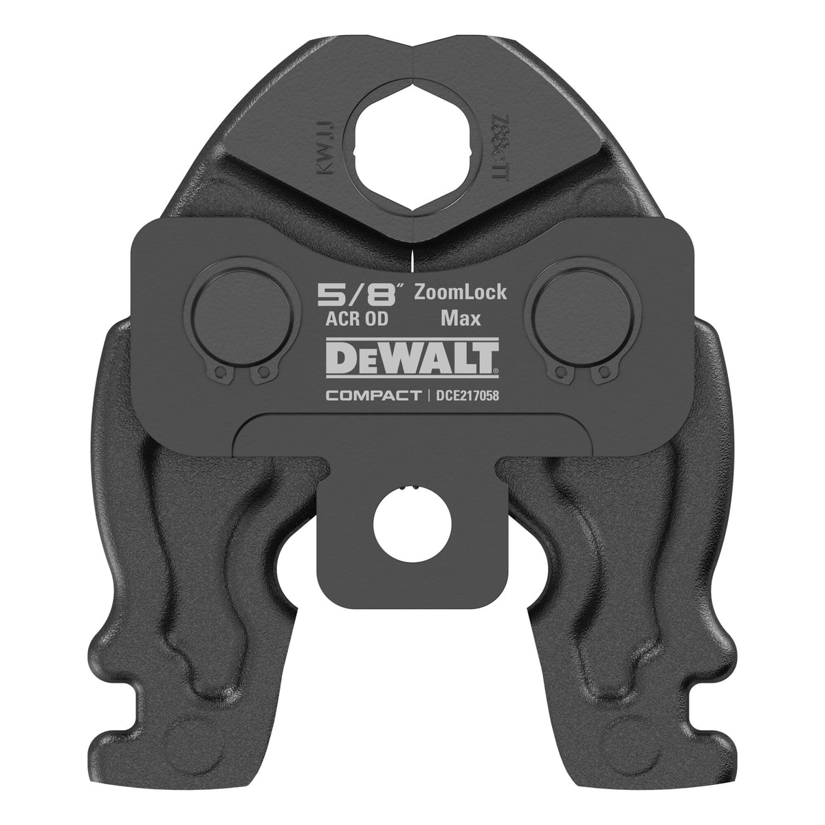 5/8 in. Compact ZoomLock MAX MaxiPro ACR Press Jaw Reliable by DEWALT – Black, Yellow, Model DCE217058