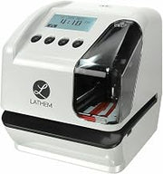 Lathem Time LT5000 LT5000 Electronic Time and Date Stamp, Electronic, Cool Gray