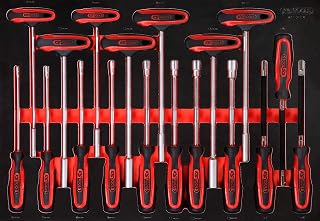 KS Tools 811.2018 Performance plus Tool Set 18 Pieces Socket Screwdriver