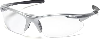Pyramex Safety Avante Eyewear, Silver Frame, Clear Lens