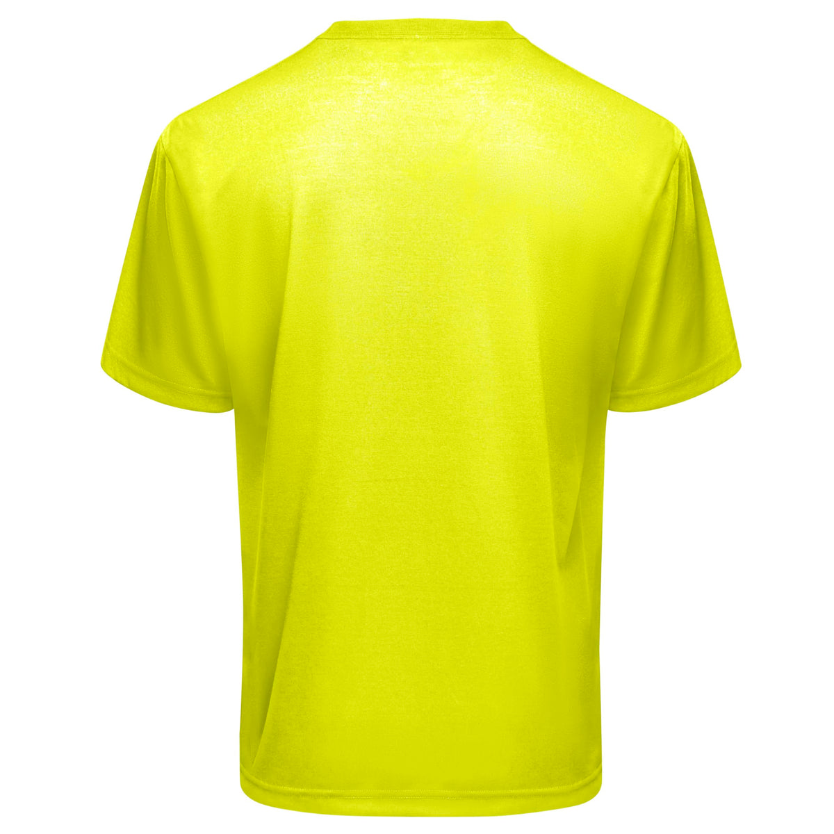 Men's Performance Short-Sleeve Core Tee by Red Kap – Polycotton, Yellow Lime, Model SK4SYL SS XL