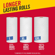 Brawny White / 8 Count (Pack of 1) / 1 Paper Towels