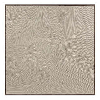 Flutter Painting Canvas Multi-Color by Moe's Home Collection – 1.9"L x 36"W, Canvas, Multi-Color, Model WP-1306-37