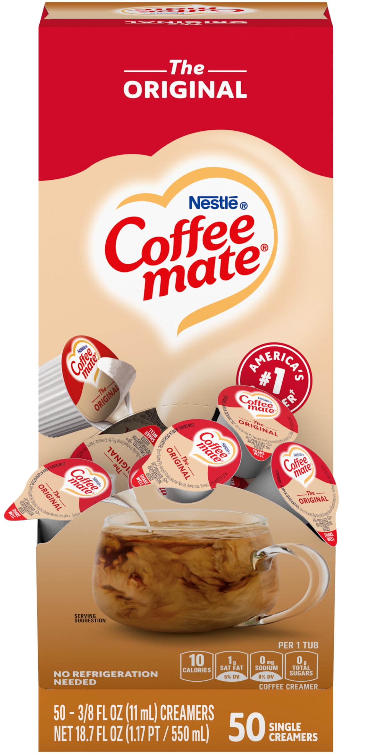 Coffee Mate Original / 18.75 Fl Oz (Pack of 2) / 2 Coffee Creamers