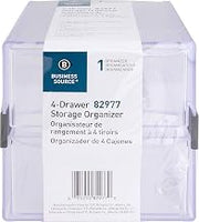 Business Source 4-drawer Storage Organizer (6)