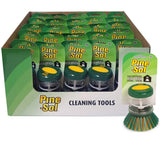 Soap Dispensing Scrub Brush | Soft Bristles by Pine-Sol – Green, Model PNS-76200