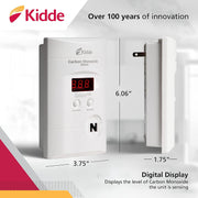 Carbon Monoxide Detector by Kidde – 6 Pack, White, Model 21006973