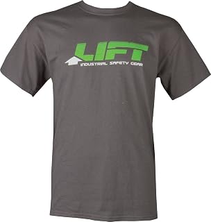 LIFT Safety Razor Men's Tee SS (Grey, XXX-Large)