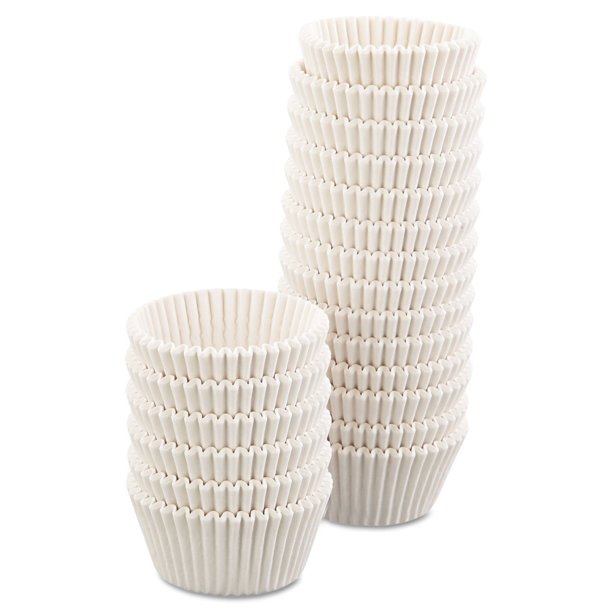 Fluted Bake Cup (Set of 10000) by Hoffmaster – Paper, White, Model HFM610032