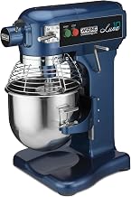 Waring Commercial Luna 10 - 10- Quart Planetary Mixer, includes Dough Hook, Mixing Paddle & Whisk