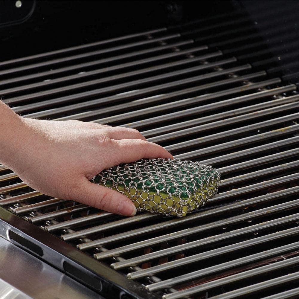 Chainmail Grill Cleaner by Mr. Bar-B-Q – Sponge, Model 06239Y