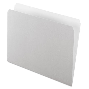152GRA Colored File Folders by Pendaflex – Letter, Pressboard, Gray, Pack of 100, Model 152 GRA