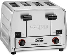 Waring 4-Slot Toaster with 380 Slices an Hour & 240V
