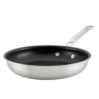 Thomas Keller Insignia by - TITUM Nonstick 8.5" Sauté Pan by Hestan – Frying Pan (8.5-inch), 8.5 cubic_inches, Stainless Steel, Silver, Model 31027