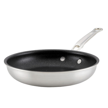 Thomas Keller Insignia by - TITUM Nonstick 8.5" Sauté Pan by Hestan – Frying Pan (8.5-inch), 8.5 cubic_inches, Stainless Steel, Silver, Model 31027
