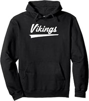 Curtis Vikings Vintage Swoosh Pullover Hoodie