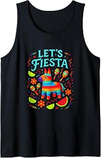 Let's Fiesta - Cinco de Mayo Mexican Party Fun Tank Top