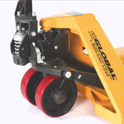 Replacement 7" Polyurethane Steer Wheel by Global Industrial – 10"L x 2"W x 5"H, Polyurethane, Model 241916