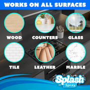 Splash Spray Multi-Purpose Cleaning Tablets - 5x Cleaning Tablets and Bottle Spray - Mix with Warm Water by Generic – 1 Count (Pack of 1), Model SPLASHSPRAYv2x1