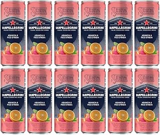 San Pellegrino Prickly Pear Sparkling Beverage – 12 Pack, 11.15 fl oz Cans | Refreshing Italian Sparkling Drink, Naturally Flavored, No Artificial Colors