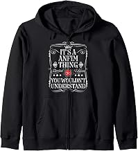 Anfim Name Its A Anfim Thing You Wouldn't Understand Zip Hoodie