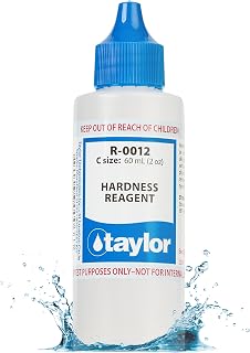 Taylor Technologies R-0012-C, Hardness Reagent, 2 Ounce | Dropper Refill Tests Calcium Hardness in Pools & Spas, Replace Annually