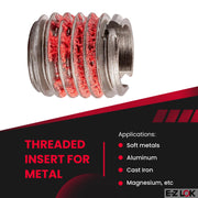 E-Z LOK 7/16"-14 IT, 5/8"-11 ET, 0.656" L / 5 / Pack of 5 Thread Locking Inserts
