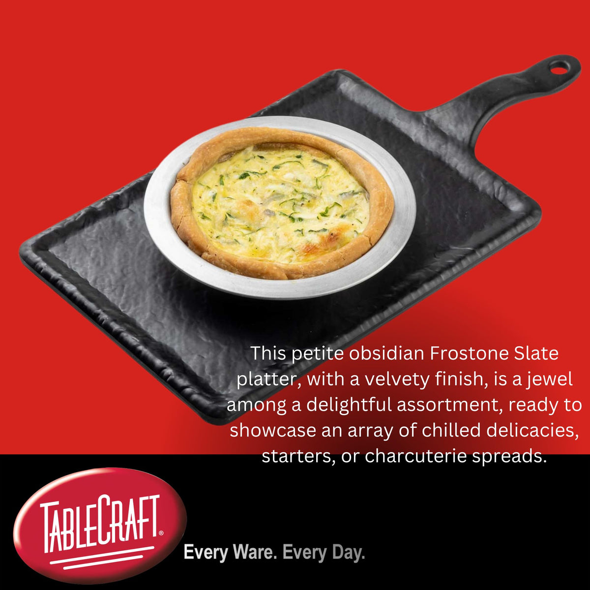 Frostone Collection Serving Paddle by Tablecraft – Melamine, Model MSP3618
