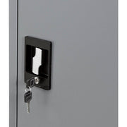 Global Industrial Gray / 13.75 inches W x 12.75 inches D x 30 inches H / Industrial Storage Lockers
