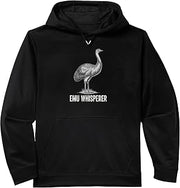 Bird Emu Whisperer Vintage Emu Sketch Performance Hoodie