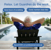 Pool & Tile Cleaner by Guardian – 4 Count (Pack of 1), Stone, Model P1128CS