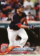 2018 Topps Factory Team Sets Cleveland Indians #CI-14 Edwin Encarnacion Cleveland Indians Baseball Card