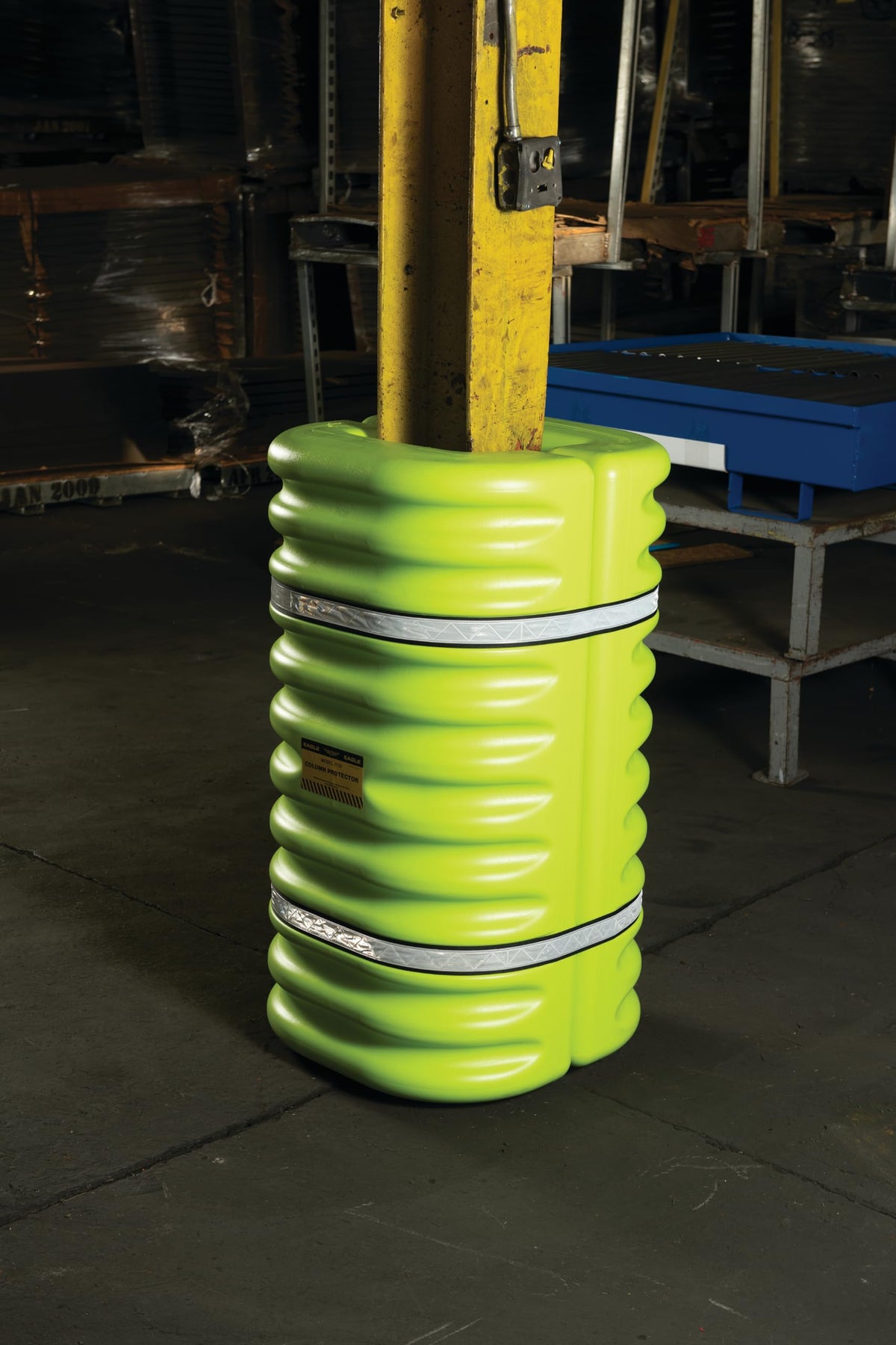 Eagle For 6" Column / 42" tall / Green Cones