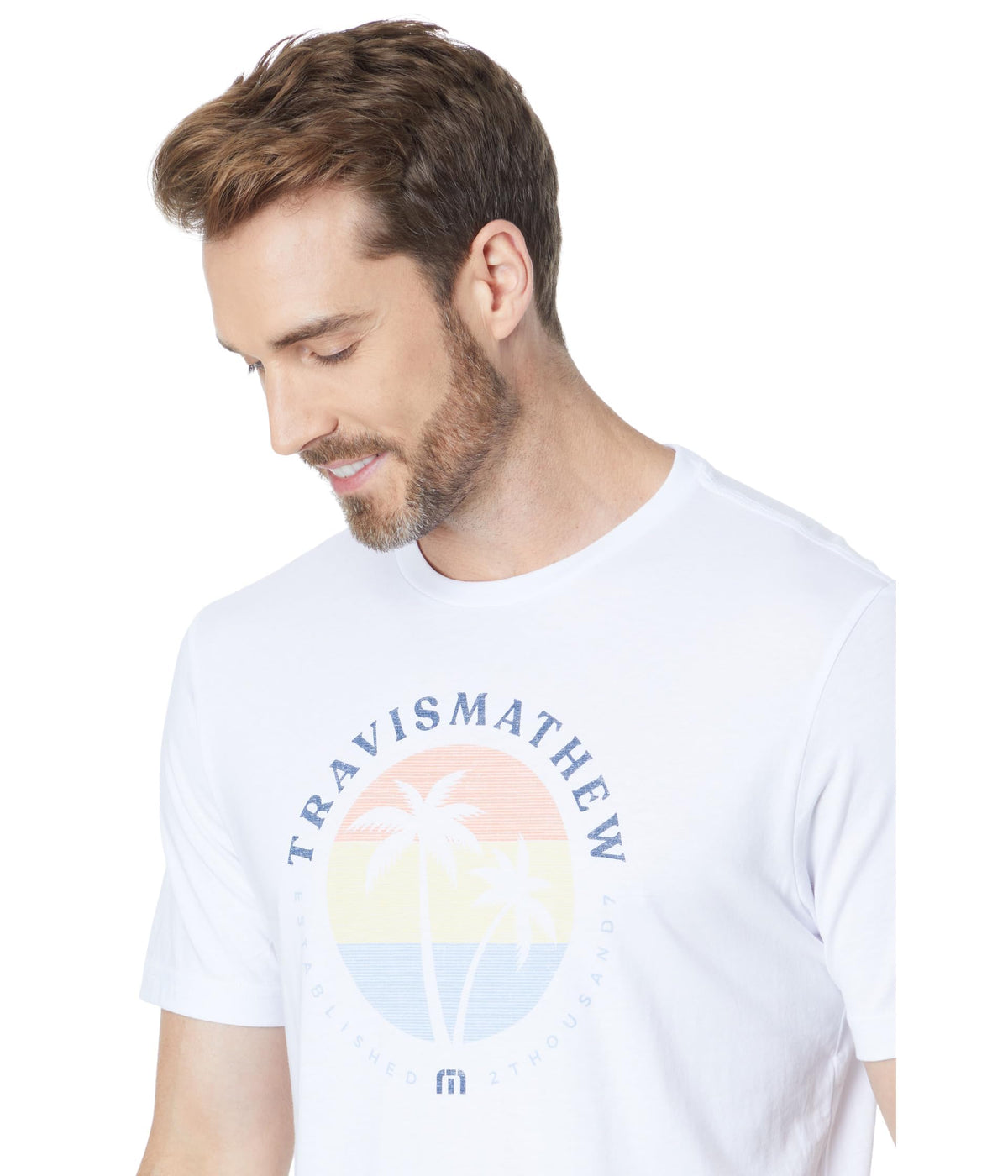 Southern Highlands White LG by TravisMathew – Large, Cotton, White, Model 1MY281-1WHT