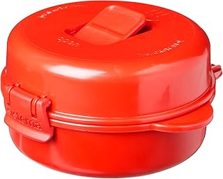 Sistema Red Polypropylene 'Easy Eggs' Microwave Dish