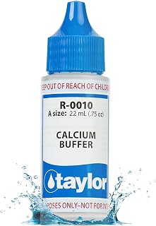 Taylor Technologies R-0010-A, Calcium Buffer Reagent, 0.75 Ounce | Dropper Refill Tests Calcium Hardness in Pools & Spas, Replace Annually