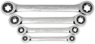 GEARWRENCH 4 Piece Double Box Ratcheting E-Torx Wrench Set| 9224D