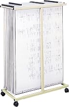 Safco Products 5059 Mobile Vertical File, Store and Organize, Blue Prints, Files, CAD Drawings and More, Tropic Sand