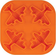 Tovolo Novelty Airplane Ice Cube Mold Trays, Flexible Silicone, Dishwasher Safe