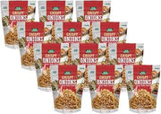 Fresh Gourmet Crispy Onions Snack and Salad Topper 24 Ounce (Pack of 12)