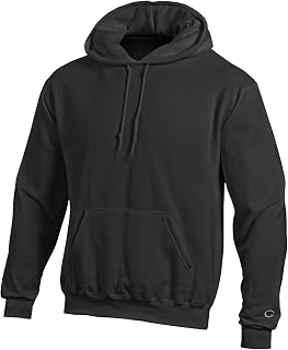 Champion Double Dry Men`s Action Fleece Pullover Hood Black