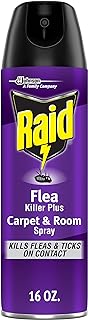 Raid Flea Killer Carpet & Room Spray, Kills hatching eggs for up to 4 months, 16 Oz