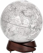 Globe, Cute Elegant Premium Decorative Creative with Black Walnut Base 10 Inch Diameter Clear Text Marking