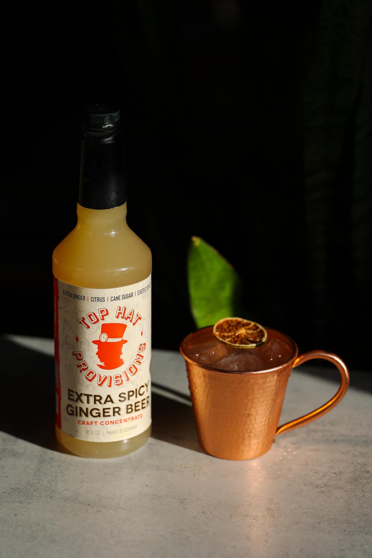 Top Hat Sober Curious Mixology Combo Kit - Mocktail Mixer Gift Set - Extra Spicy Ginger Beer Syrup by Top Hat Provisions – 32 Fl Oz (Pack of 4)