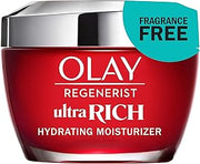 Olay Regenerist Ultra Rich Face Moisturizer, Fragrance-Free, 1.7 Oz
