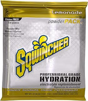 Sqwincher Electrolyte Powder, Lemonade Drink Mix, 47.66 oz Packet, 16 Pack | Replenishes electrolytes with fast hydration; low sodium; just add water; each packet makes 5 gallons for easy hydration